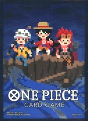 One Piece TCG: Official Card Sleeves V6 - 8 Bit Captains